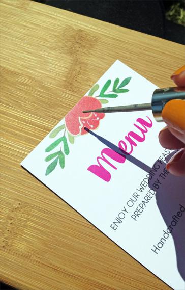 Mexicana Photoshoot Behind the Scenes Frog & Pencil Menu Prep