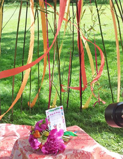 Mexicana Photoshoot Behind the Scenes - Frog & Pencil Invite shoot