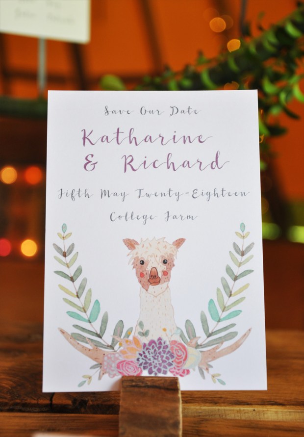 Save our Date example for Stationery Timeline Post